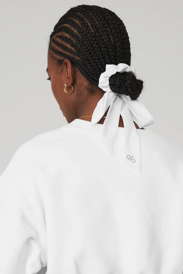 Love Knots Tie Scrunchie Liga Para Cabello