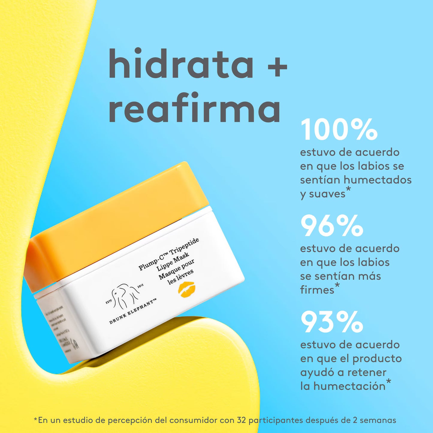 Plump-C Tripeptide Lippe Mask (Tratamiento Para Labios)