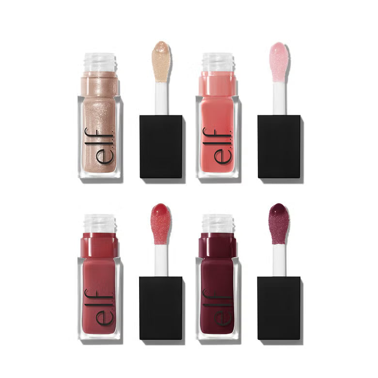 Glow Reviver Quad Goals Lip Oil Kit (Set De Aceites Labiales Con Color)
