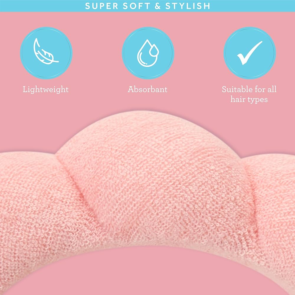 Headband Rutina de Skincare o Maquillaje