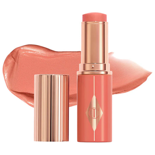 Unreal Lip + Cheek Glow Blush Stick Hyaluronic Acid Mejillas y Labios