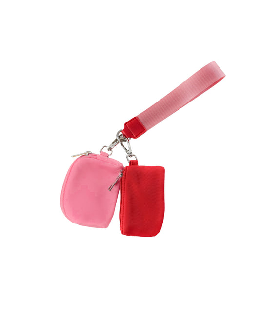 Pouch Doble con Llavero Multifuncional