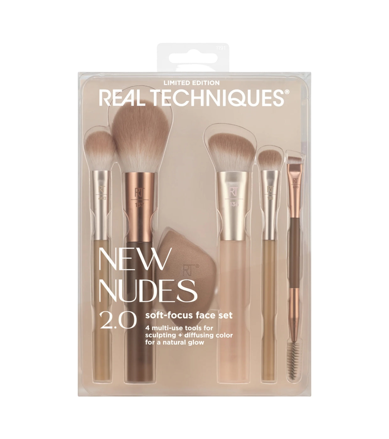 New Nudes Soft Focus Face Set (Set De Brochas Para Maquillaje)
