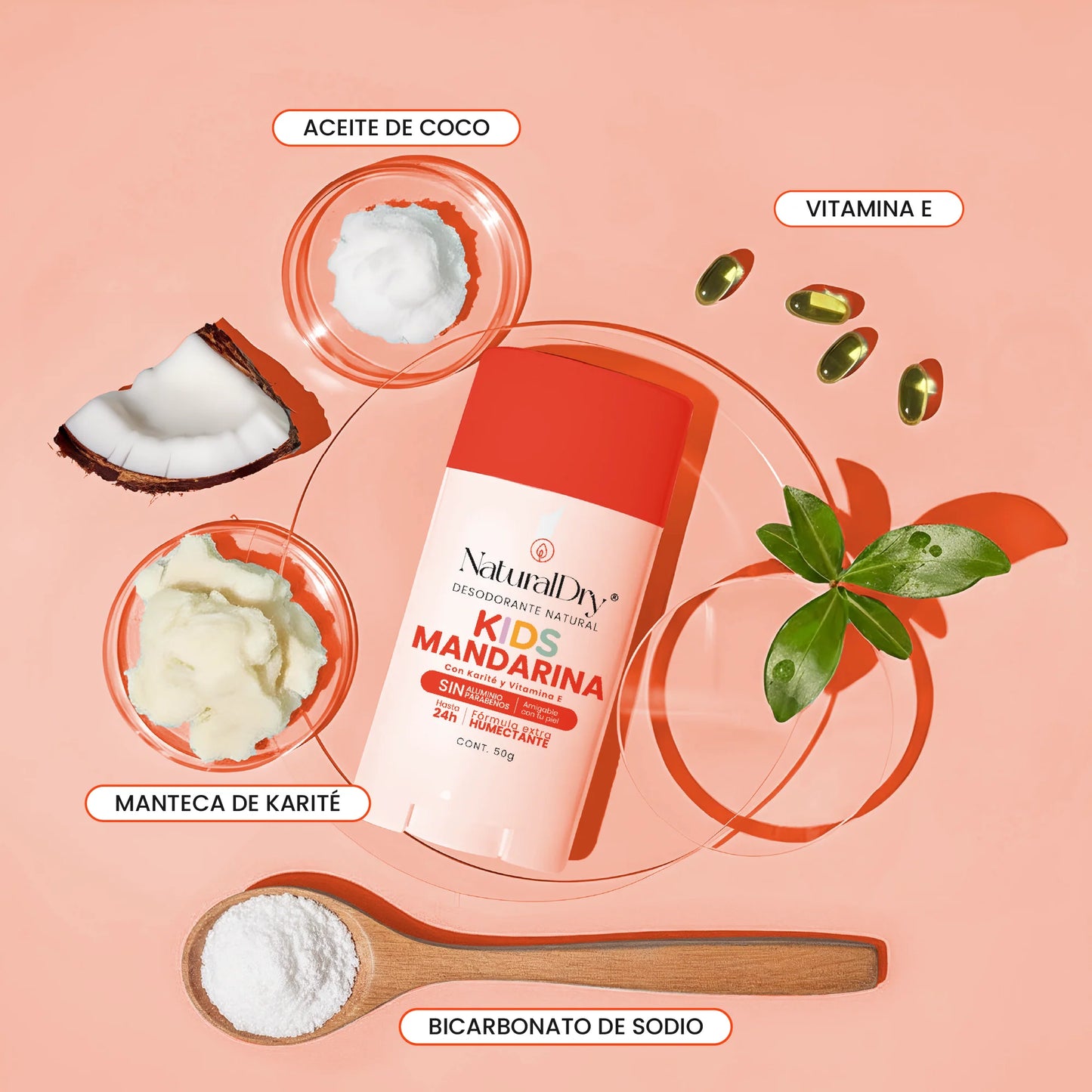 Desodorante Natural Para Niños