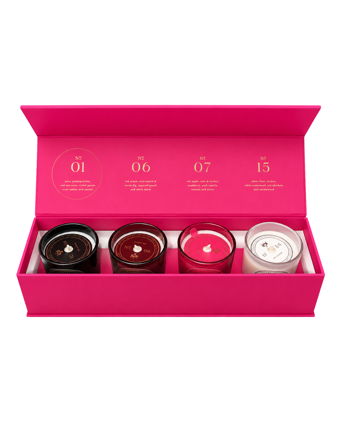 Collection Fine Fragances - 4 Scented (Set De Velas Aromáticas)