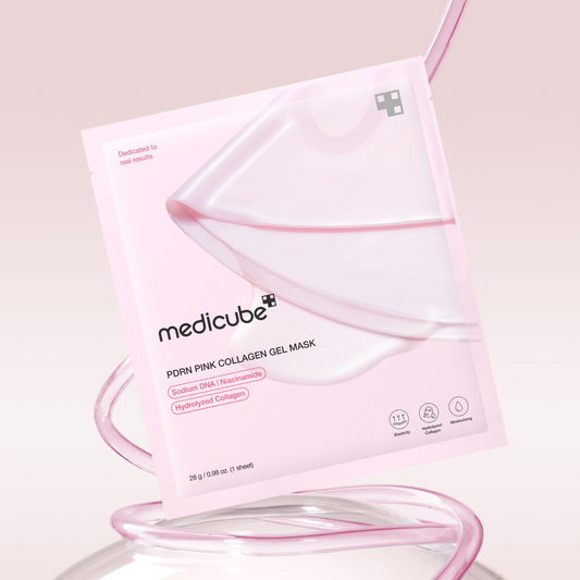 Pink Collagen Gel Mask Korean Skincare (Mascarilla De Gel De Colágeno)
