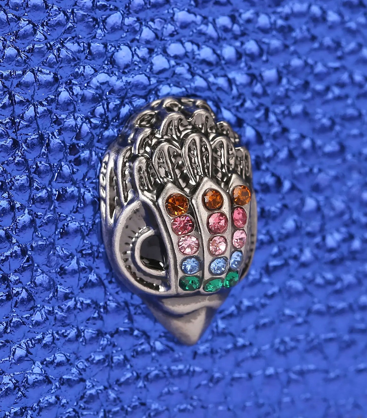 Tarjetero Multicolor en Piel Rainbow