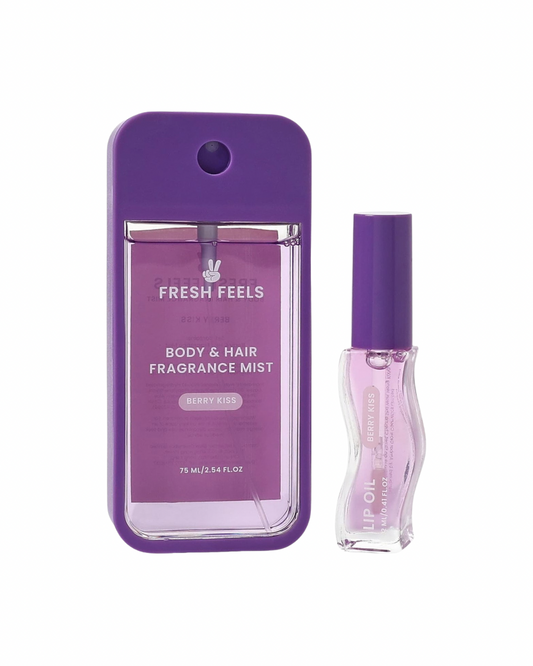 Body & Hair Fragance Mist Whit Lip Oil (Fragancia Para Cuerpo Y Cabello + Aceite Labial)