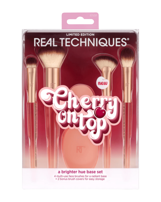 A Brighter Hue Base Set Cherry On Top (Set De Brochas Para Maquillaje)