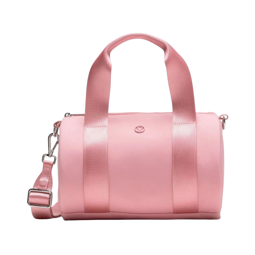 Nylon Barrel Duffle Bag  Rosa5L