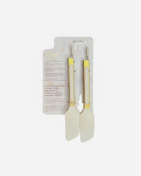 Set de Pinzas Mini de Silicón con Seguro 2 piezas