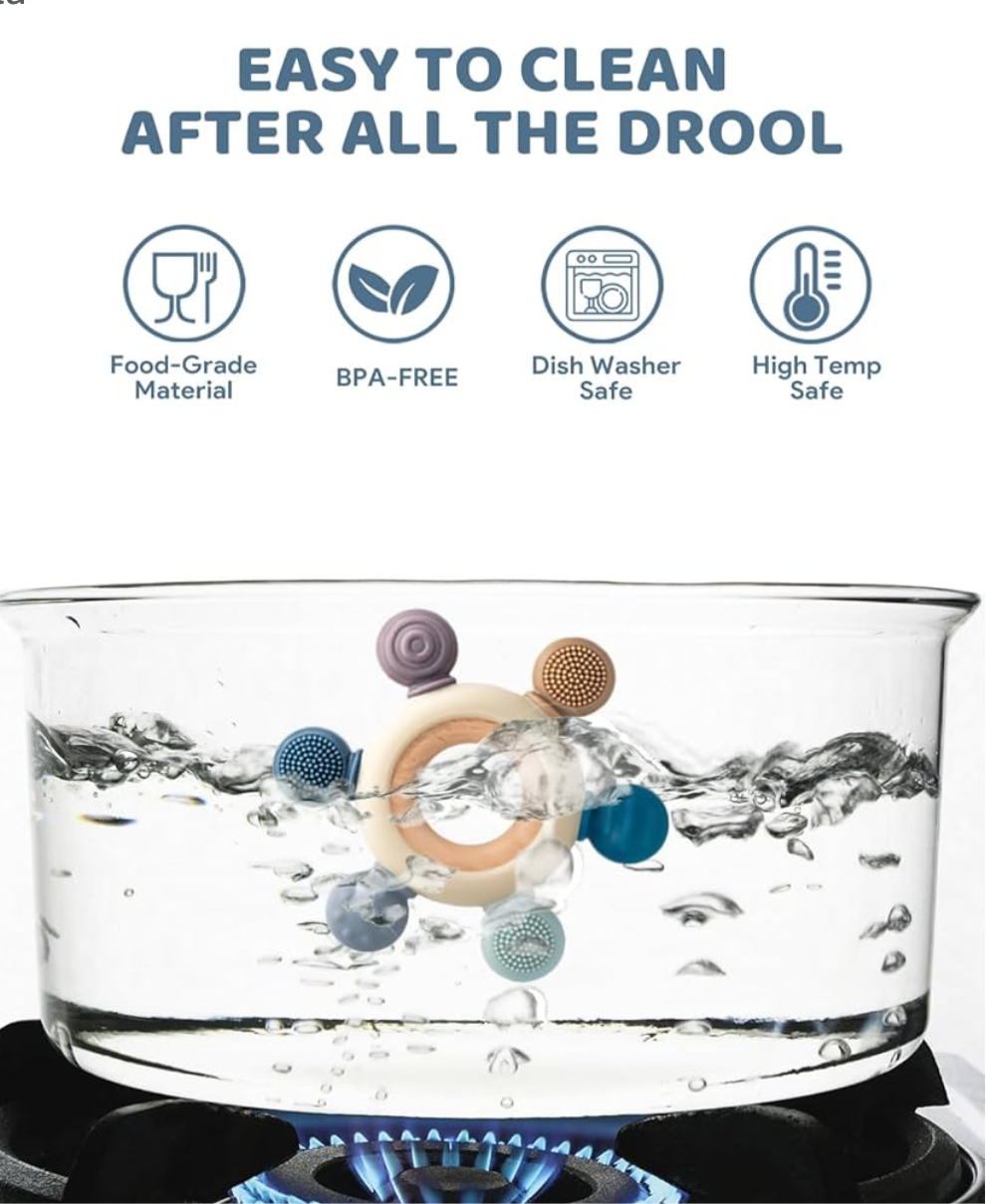 Mordedera de Silicona para Bebé