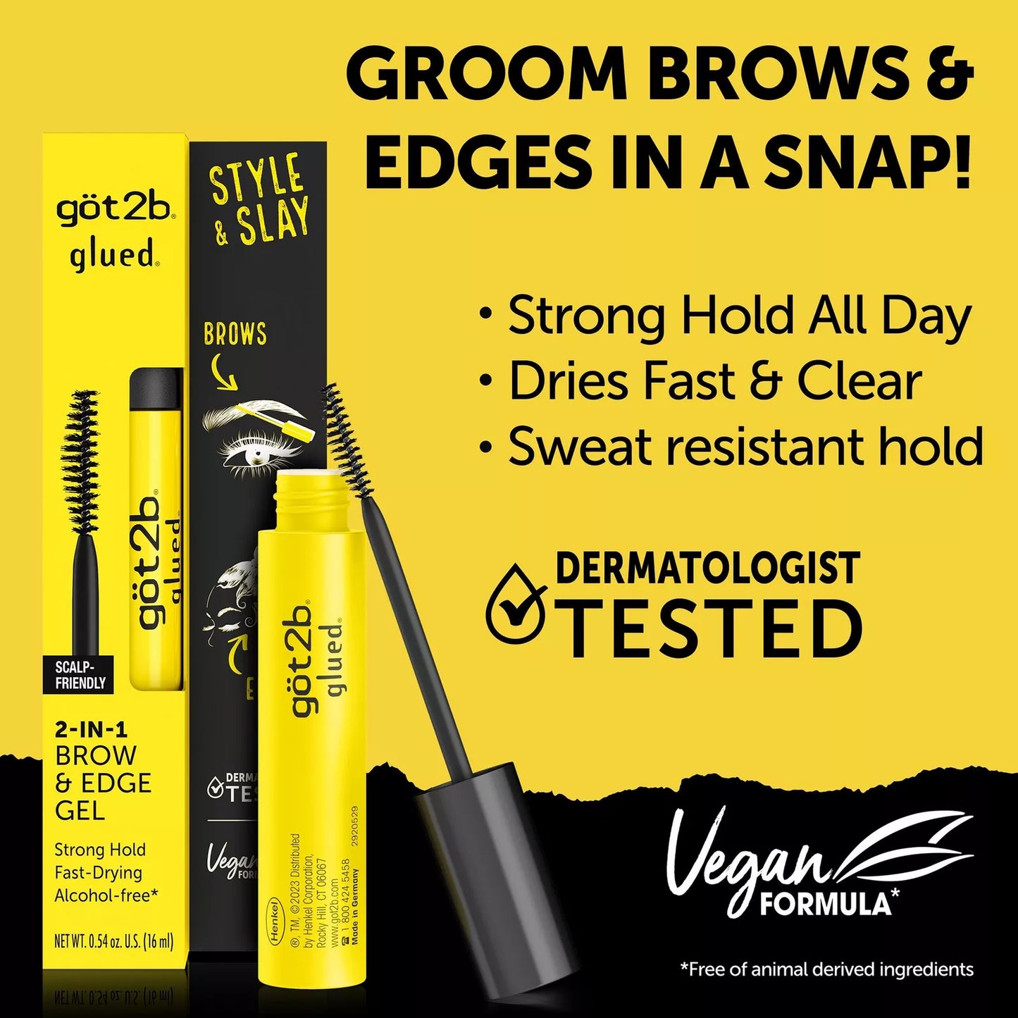 Glued Brow & Edge Gel - Gel Para Cejas