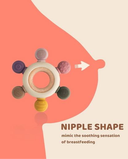 Mordedera de Silicona para Bebé