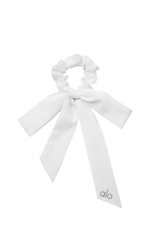 Love Knots Tie Scrunchie Liga Para Cabello
