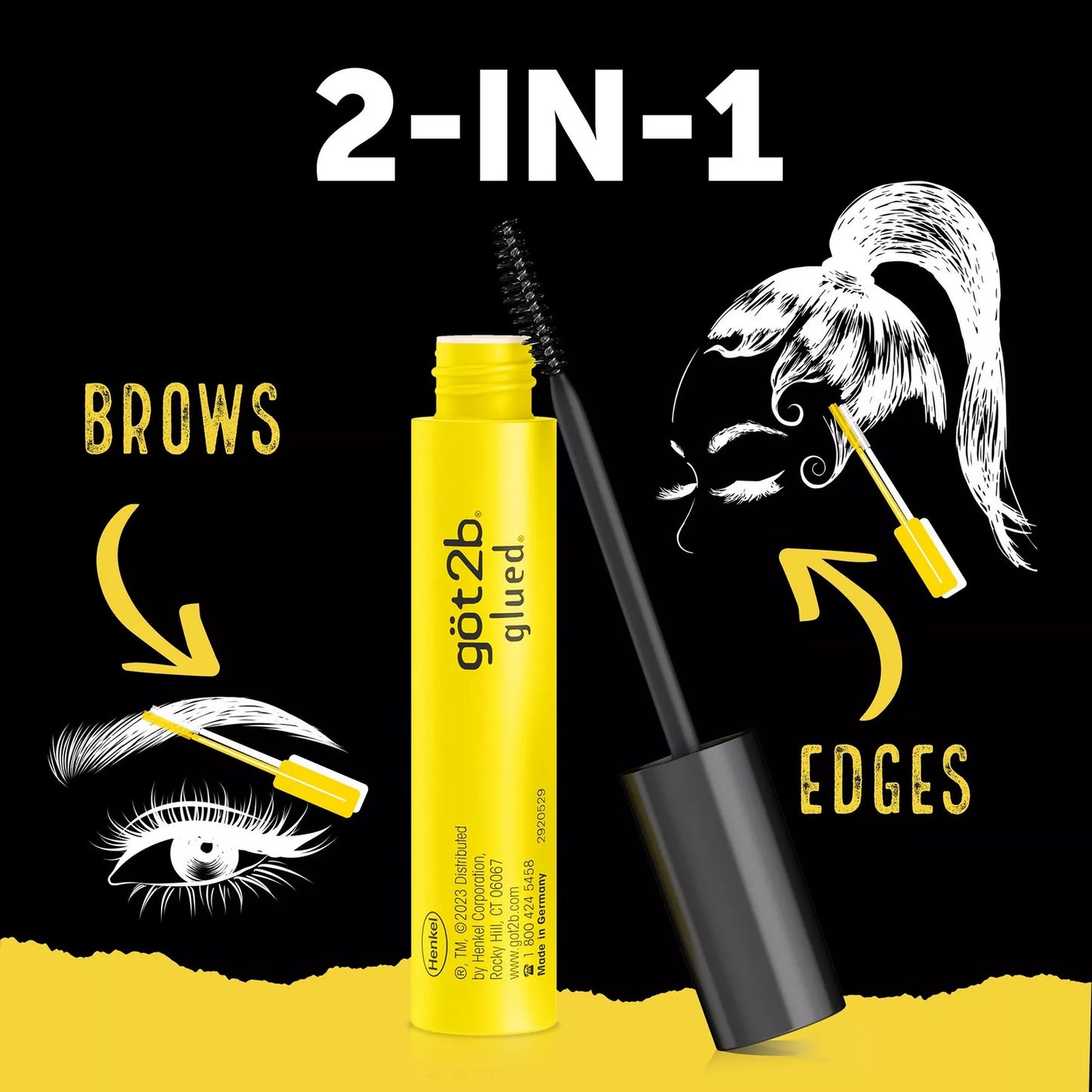 Glued Brow & Edge Gel - Gel Para Cejas