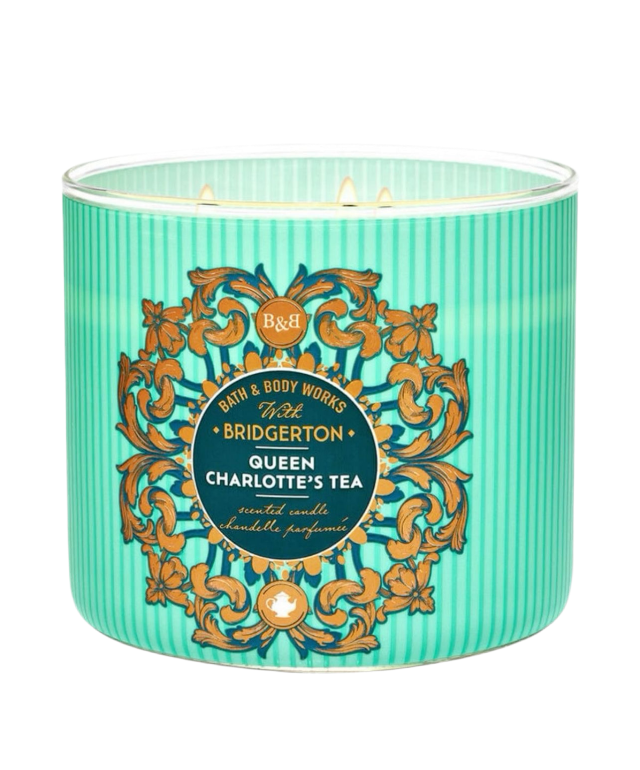 Vela Aromática Bridgerton Queen Charlotte's Tea.