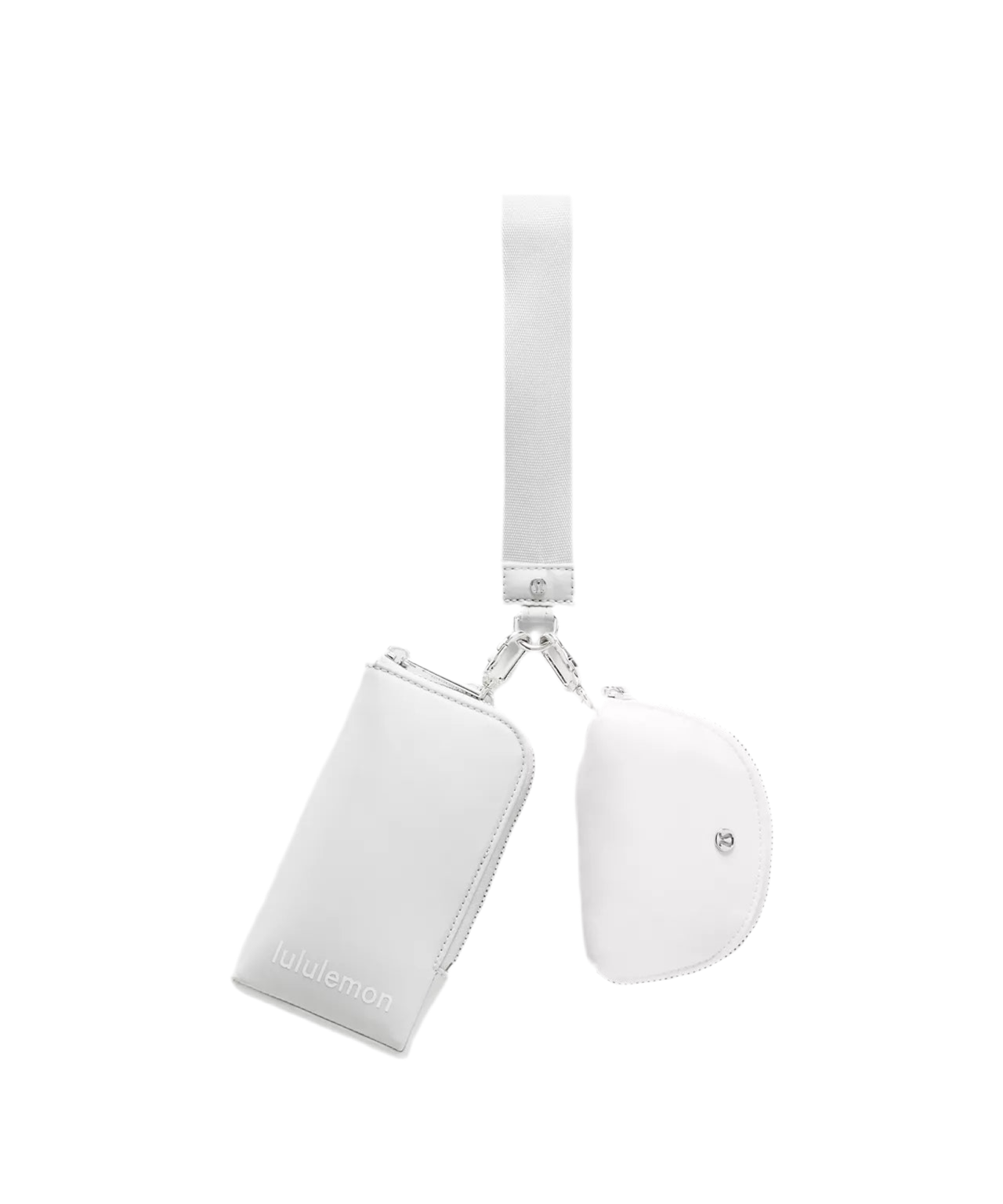 Dual Pouch Wristlet Wallet