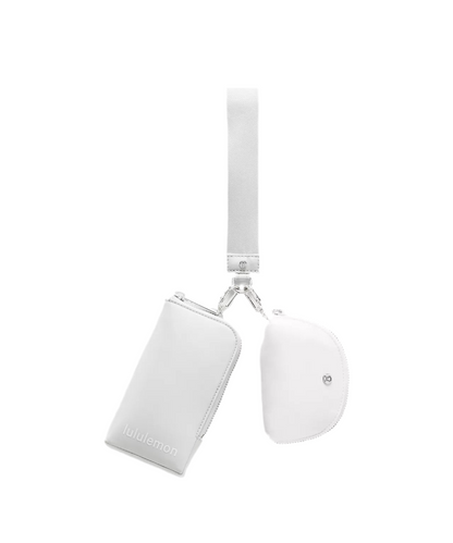 Dual Pouch Wristlet Wallet