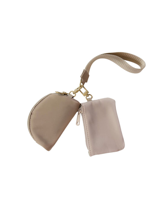 Pouch Doble con Llavero Multifuncional