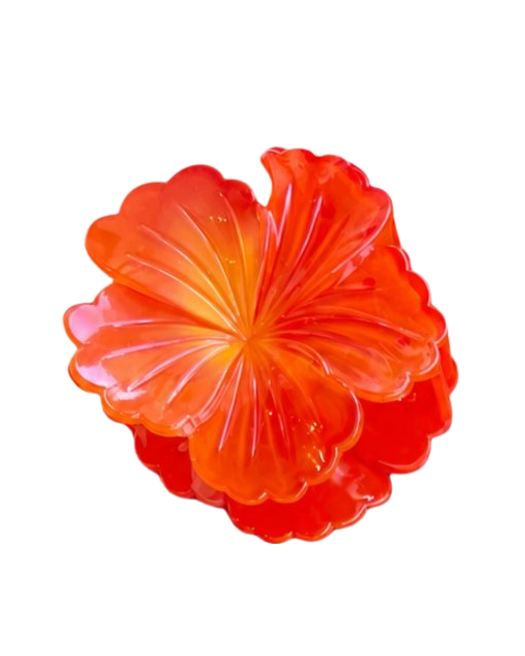 Hair Clip (Pinza Para Cabello Diseño De Flor)