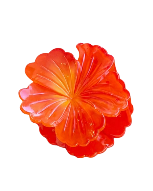 Hair Clip (Pinza Para Cabello Diseño De Flor)