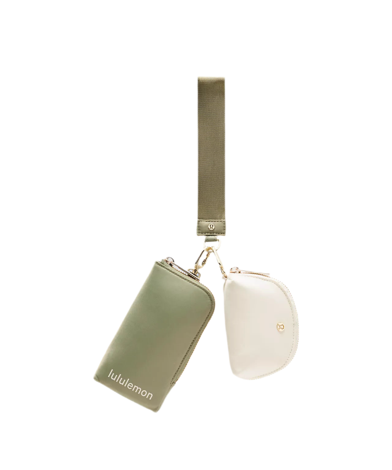 Dual Pouch Wristlet Wallet