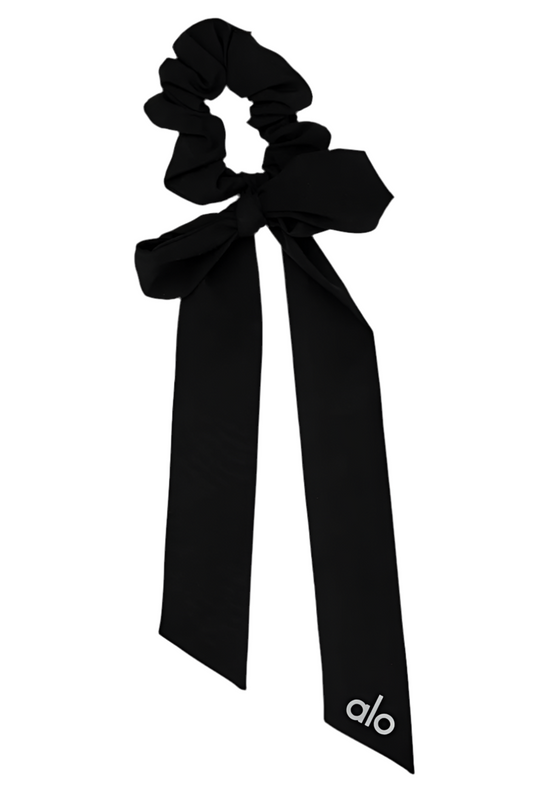 Love Knots Tie Scrunchie Liga Para Cabello