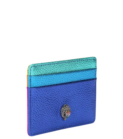 Tarjetero Multicolor en Piel Rainbow