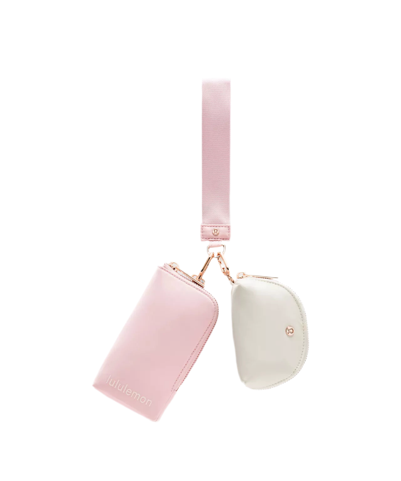 Dual Pouch Wristlet Wallet