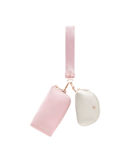 Dual Pouch Wristlet Wallet