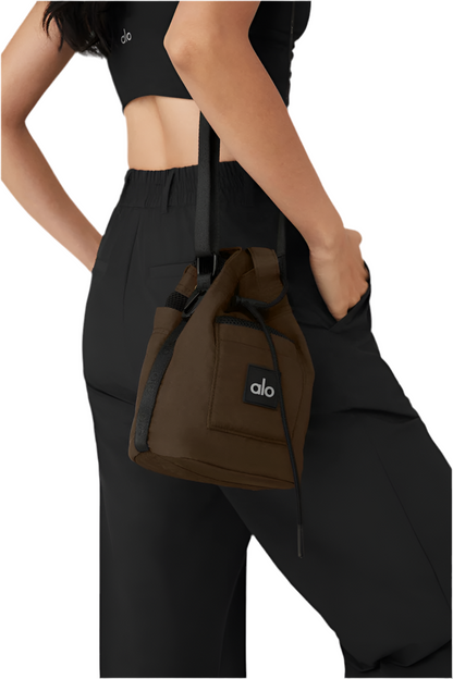 Cross Body Bucket Bag Espresso