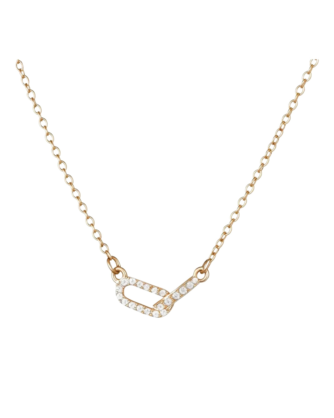 Collar Dijes Doble Anillo