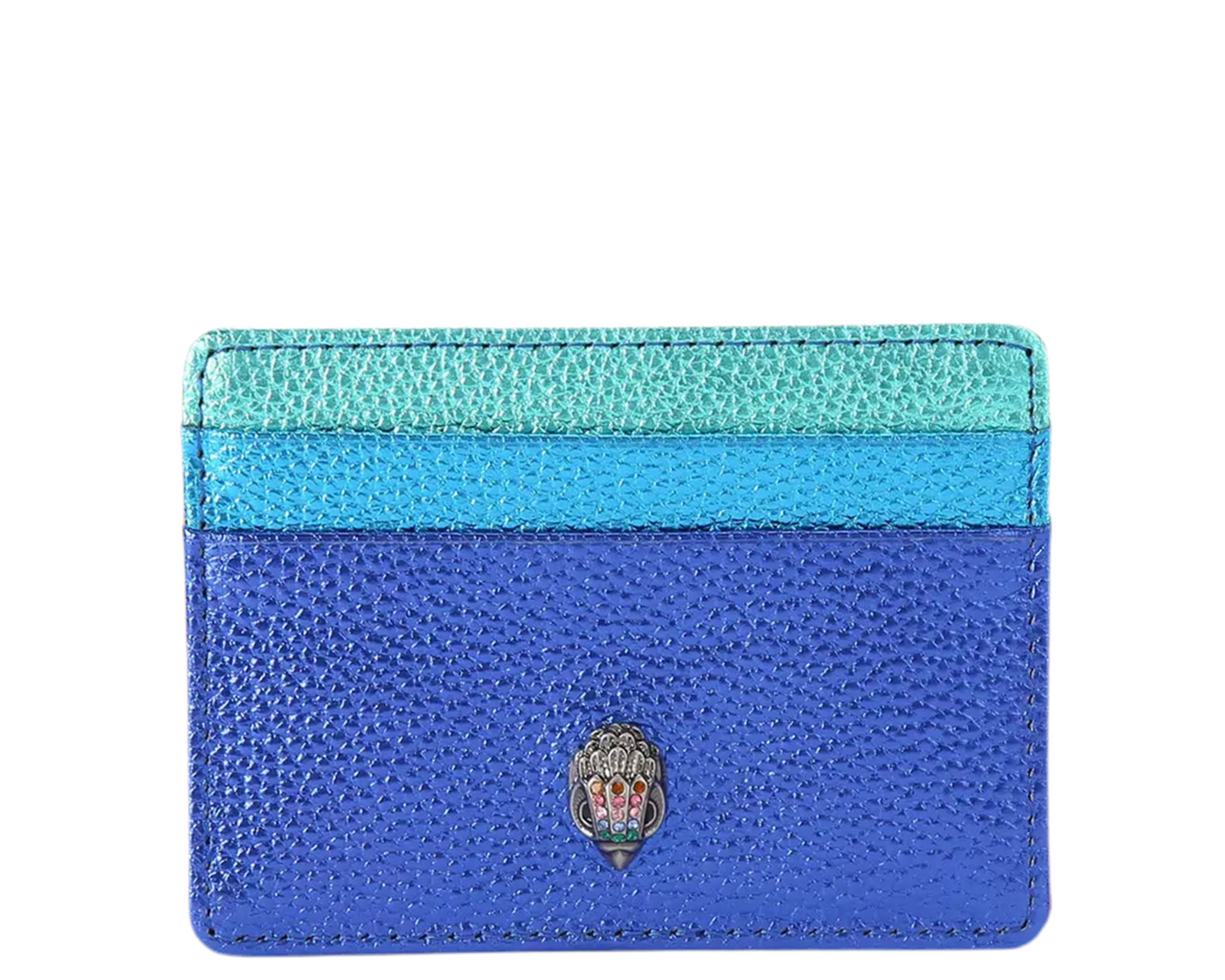 Tarjetero Multicolor en Piel Rainbow