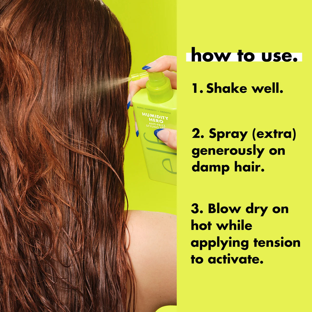 Humidity Hero Anti-Frizz Styling Spray (Spray Anti Frizz)