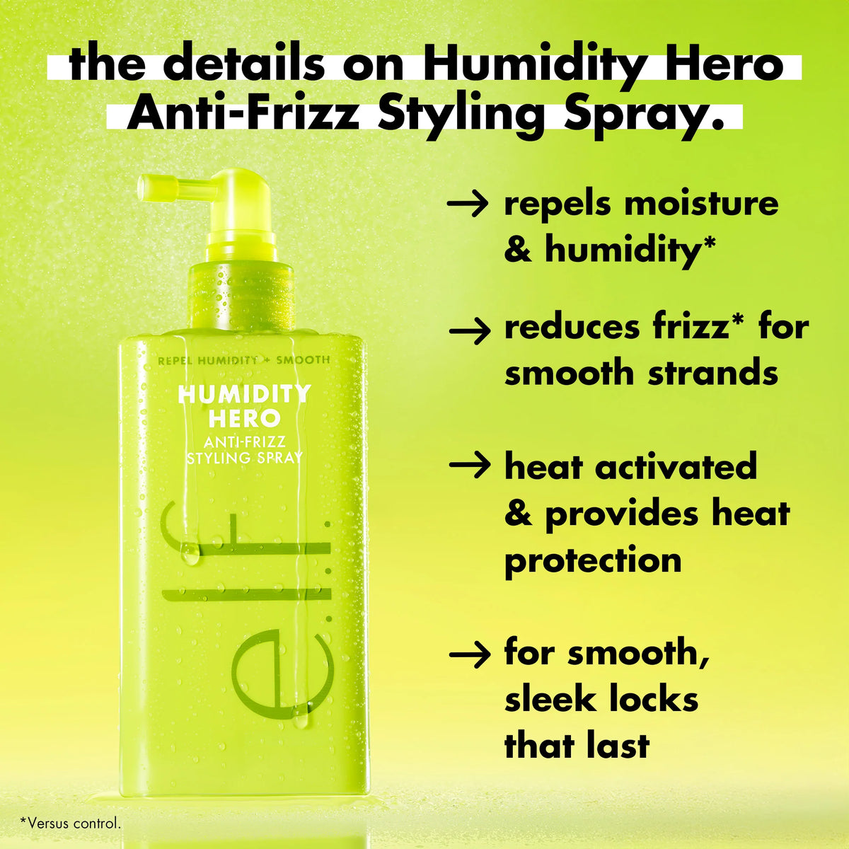 Humidity Hero Anti-Frizz Styling Spray (Spray Anti Frizz)