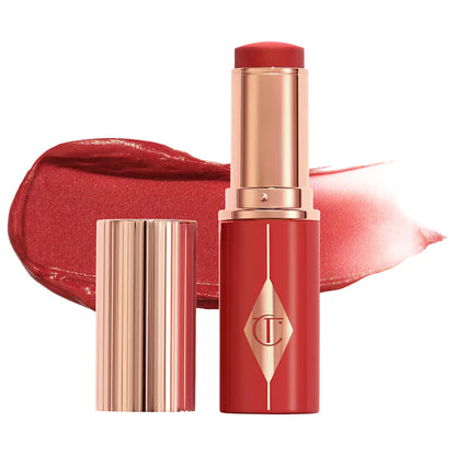 Unreal Lip + Cheek Glow Blush Stick Hyaluronic Acid Mejillas y Labios