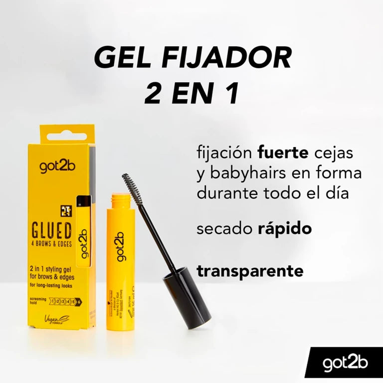 Glued Brow & Edge Gel (Gel Para Cejas)