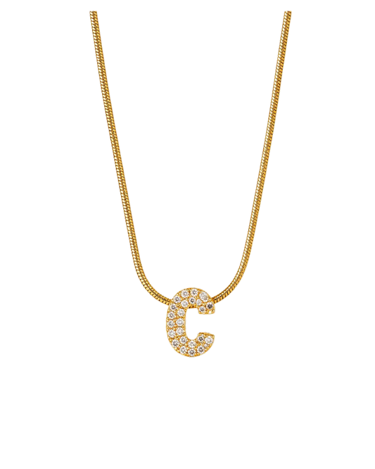 Collar Inicial Brillos