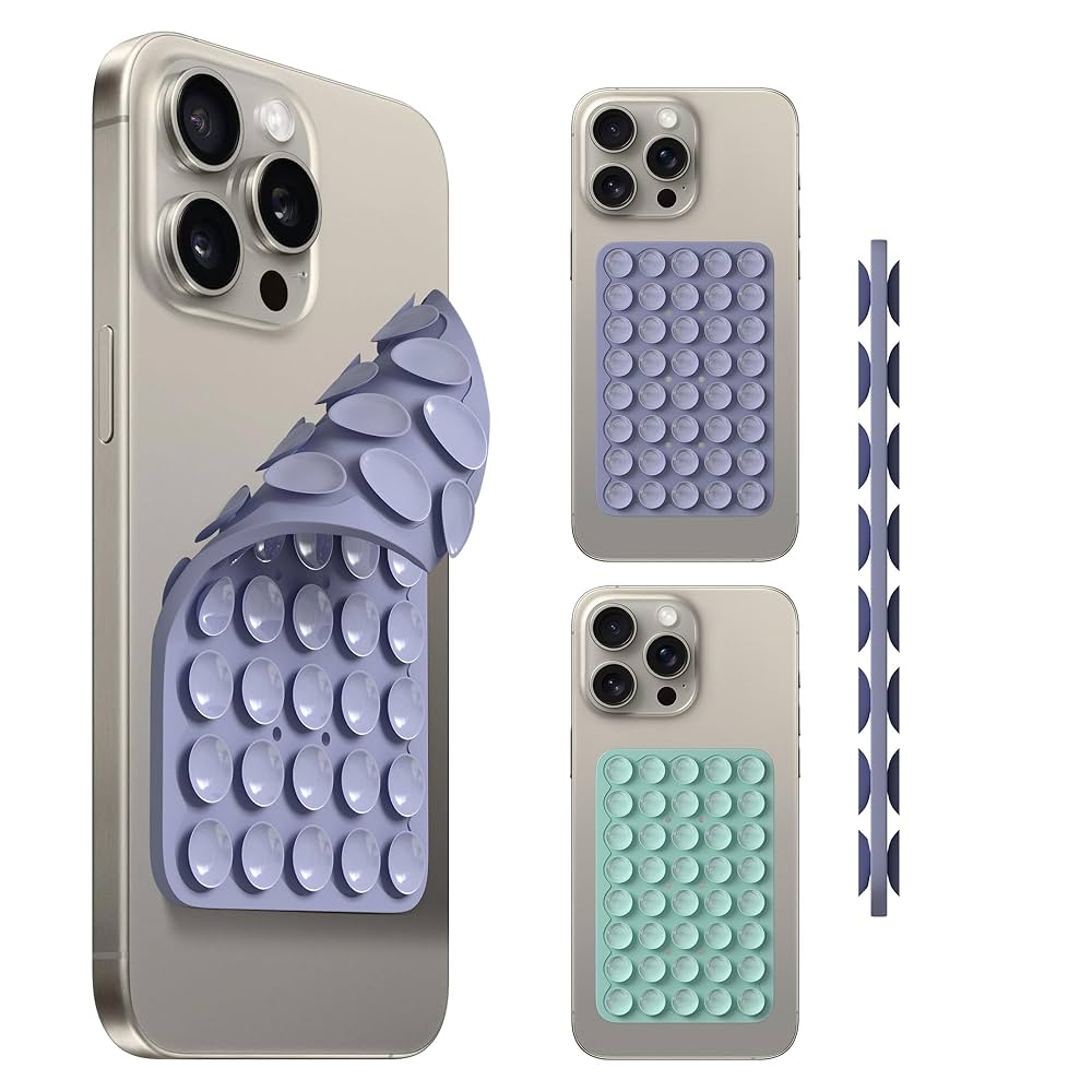 Ventosa de Silicona Doble Cara para Celular