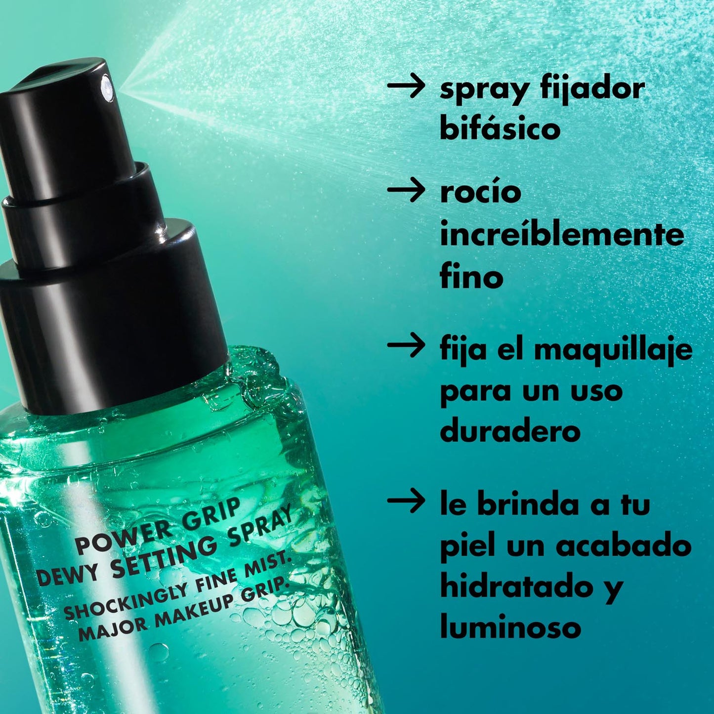 Power Grip Dewy Setting Spray (Spray Fijador)