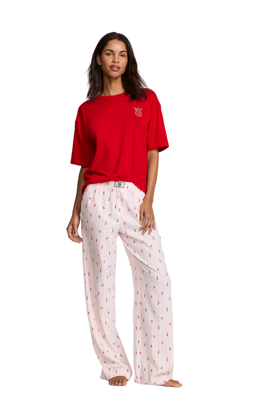 Conjunto de Pijama de Franela