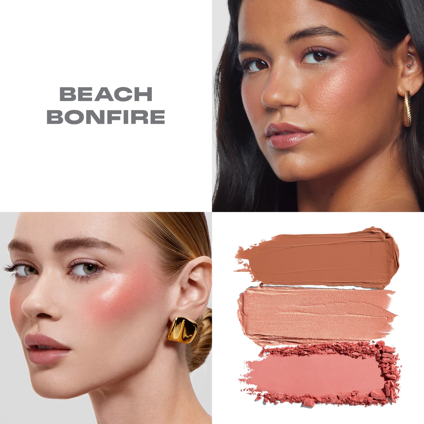 Cheek Thrills Multi-Finish Face Trio (Trío De Rubores)