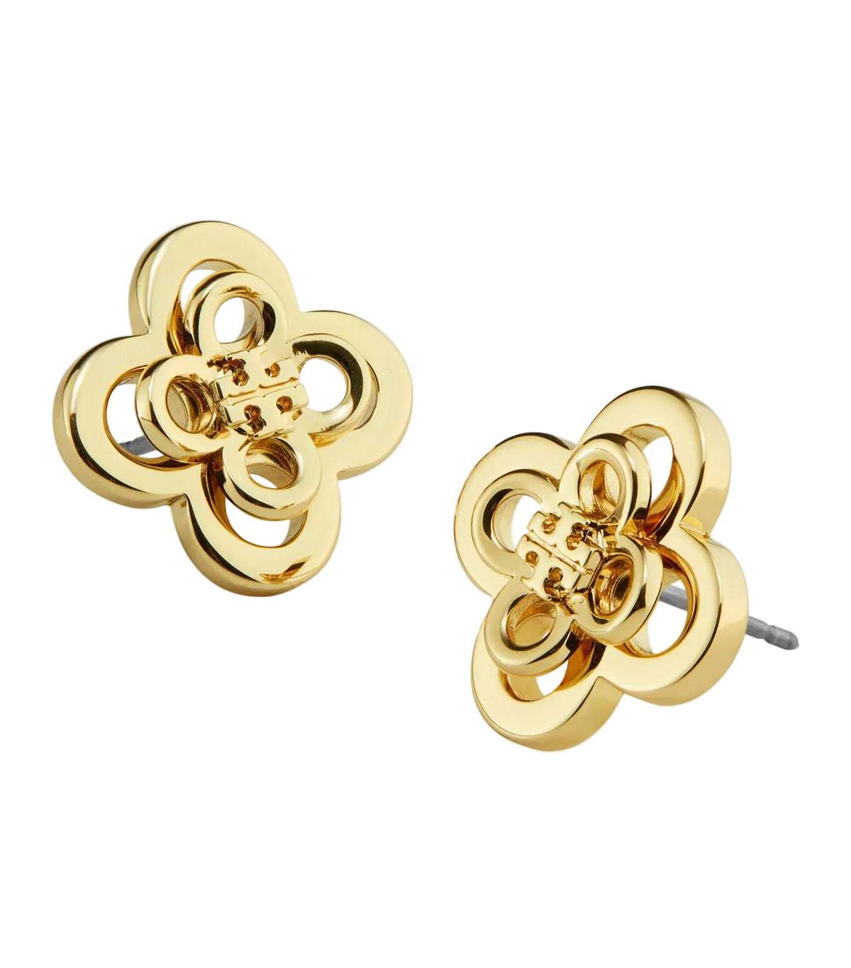Forget Me Not Clover Stacked Stud Earrings (Aretes)