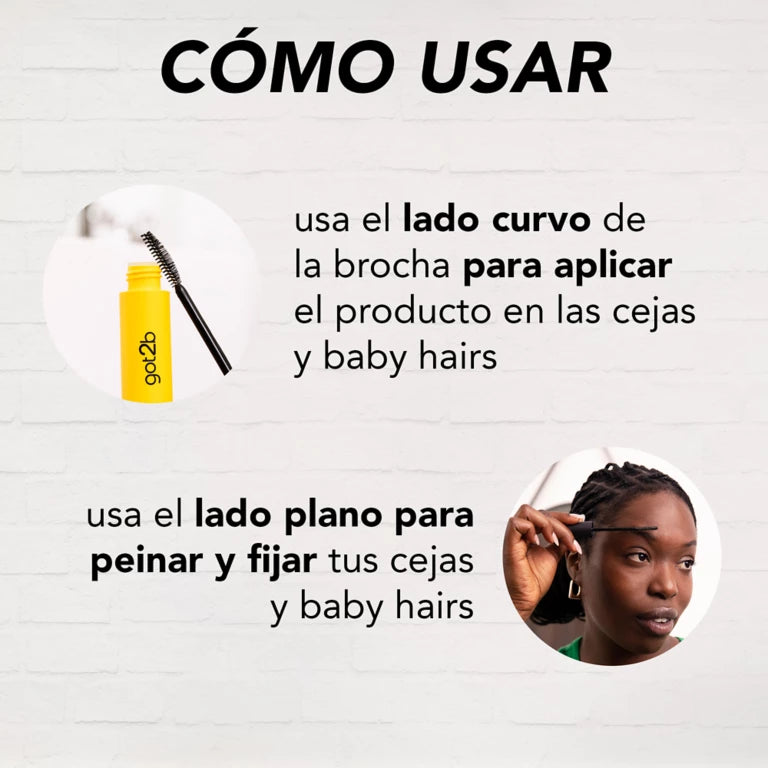 Glued Brow & Edge Gel (Gel Para Cejas)