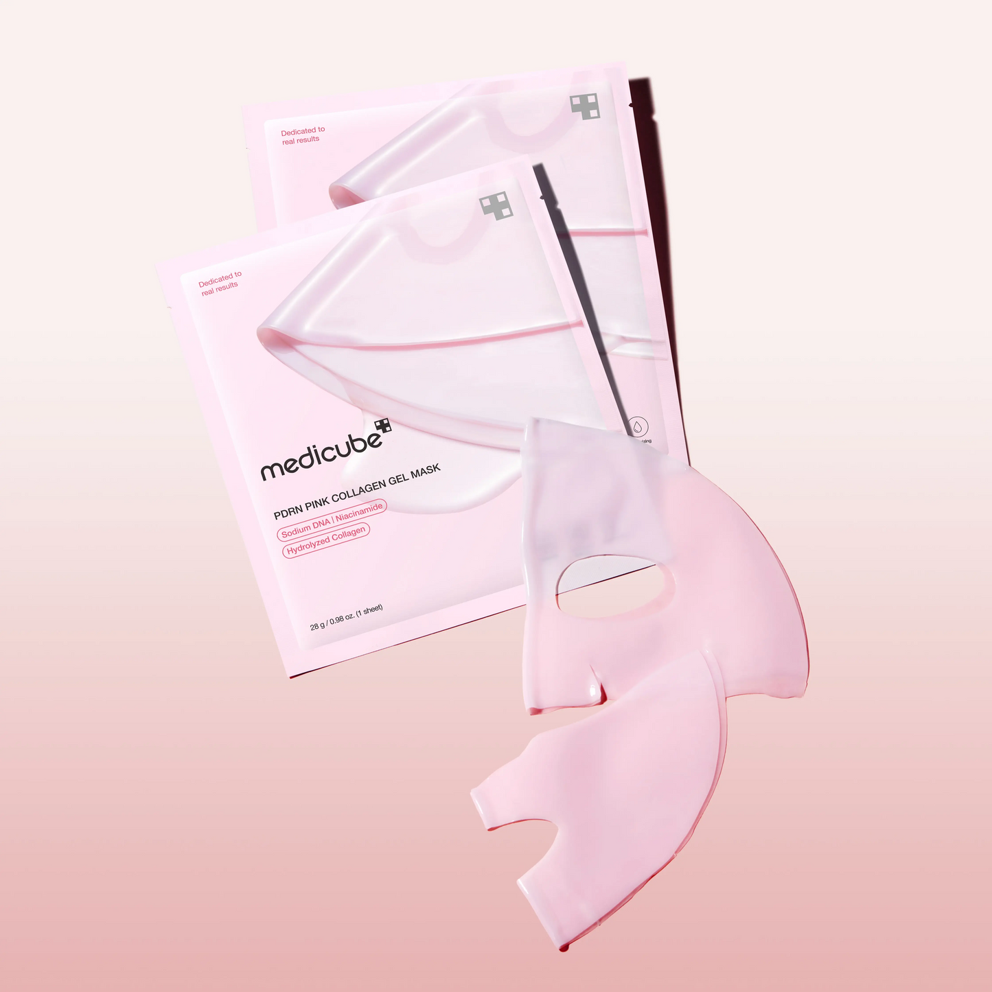 Pink Collagen Gel Mask Korean Skincare (Mascarilla De Gel De Colágeno)