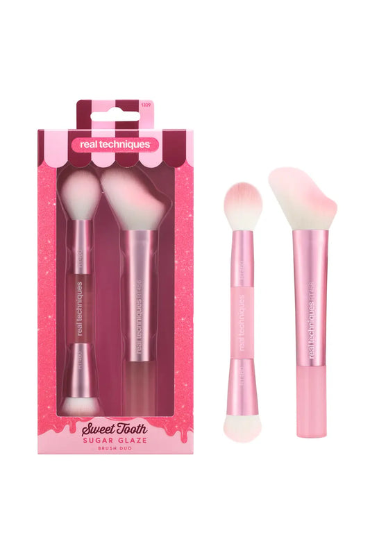 Sweet Tooth Sugar Glaze Brush Duo (Dúo De Brochas Para Maquillaje)
